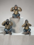 Sun Mun Decors Gorilla (Set of 3) | Grocsy