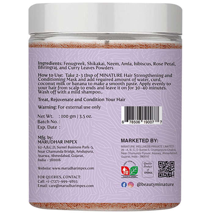 Minature Root Strengthening and Conditioning Mask | Grocsy