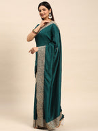 kasee Embellished Zari Saree | Grocsy