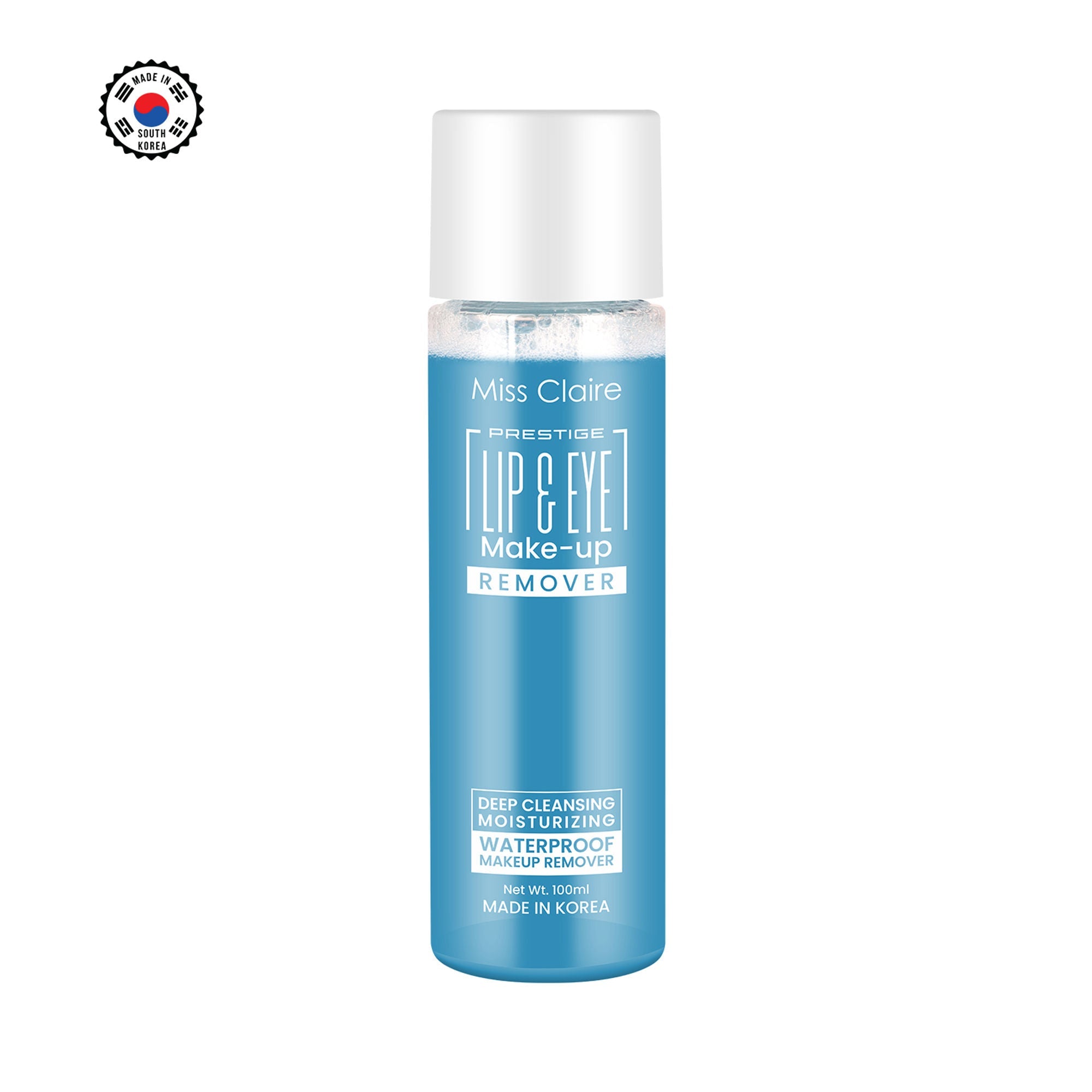 Miss Claire Prestige Lip & Eye Makeup Remover - Aqua | Grocsy