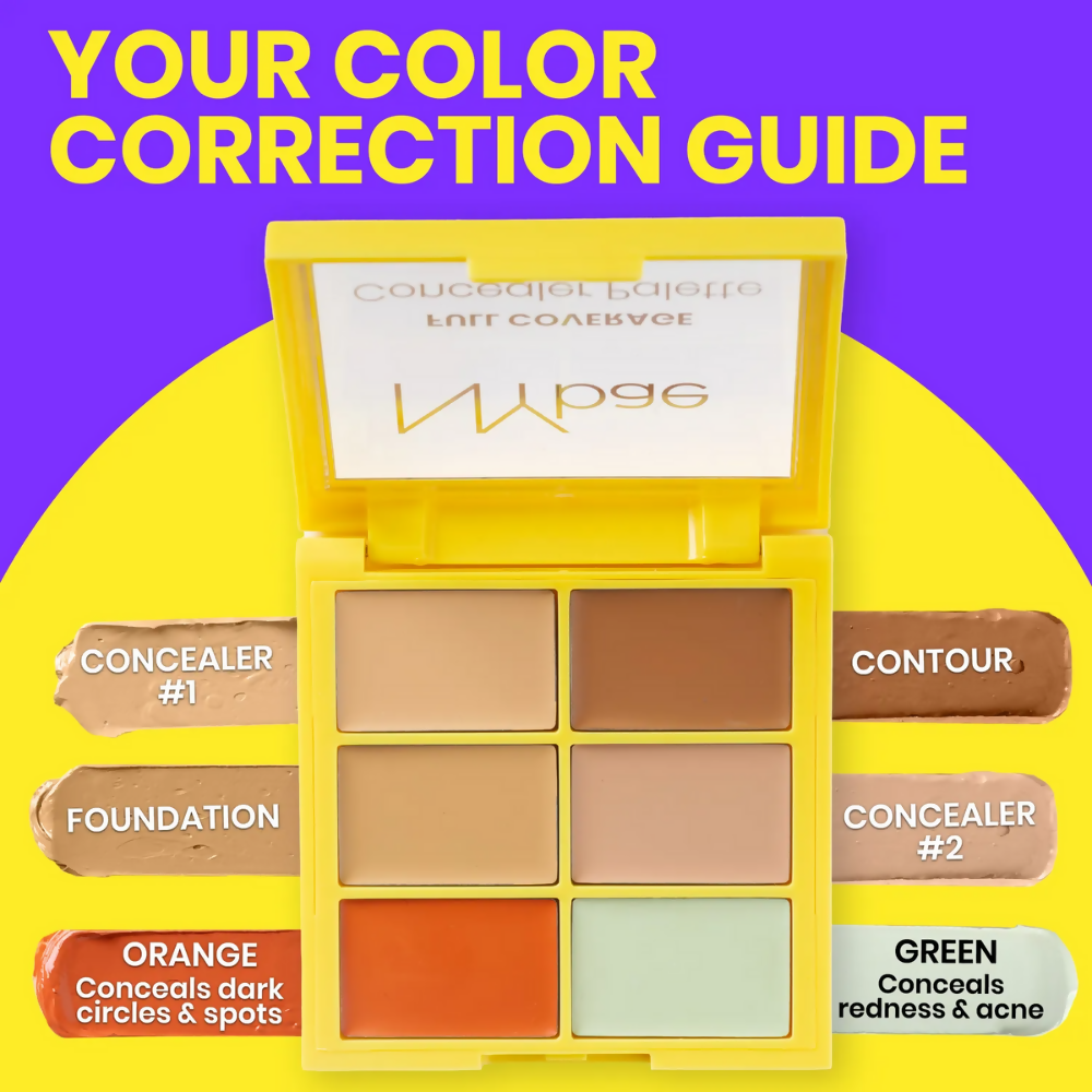 NY Bae Full Coverage Concealer Palette - Fair Lady | Grocsy