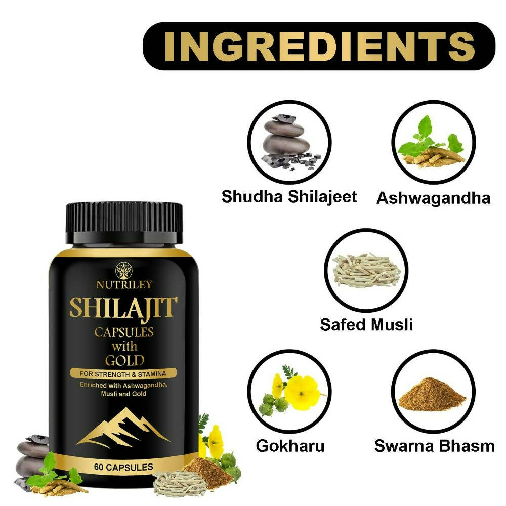 Nutriley Sj Gold Capsules For Men | Grocsy