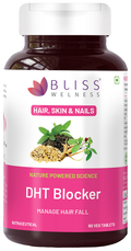 Bliss Welness DHT Blocker Veg Tablets | Grocsy