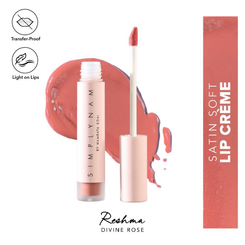 Simply Nam Satin Soft Lip Creme - Reshma Divine Rose | Grocsy