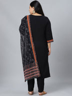 Sztori Plus Size Ethnic Motifs Printed Regular Kurta with Trousers & With Dupatta | Grocsy