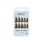 Shills Professional Reusable Press On Nails Log Almond - SPN694 | Grocsy