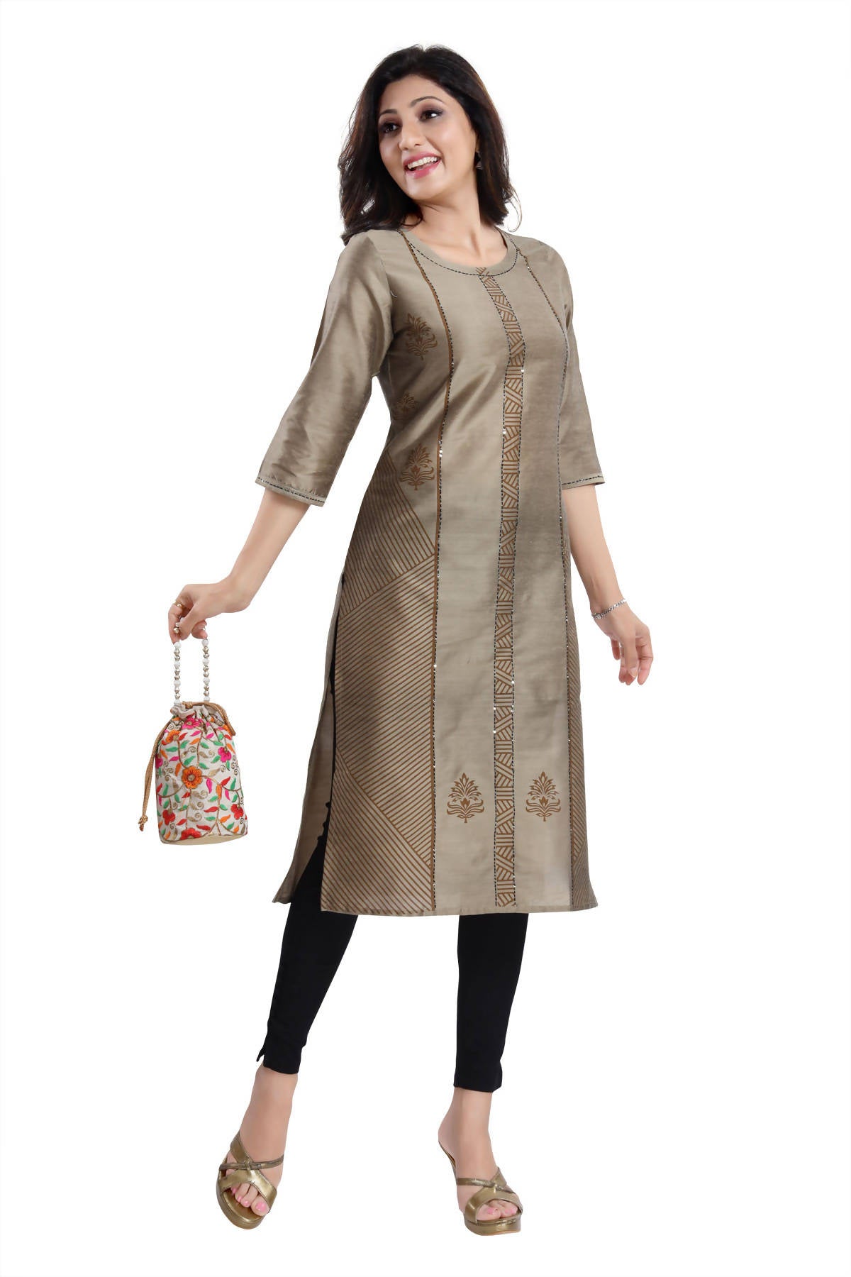Snehal Creations Cotton Silk Formal Wear Tunic For Women | Grocsy