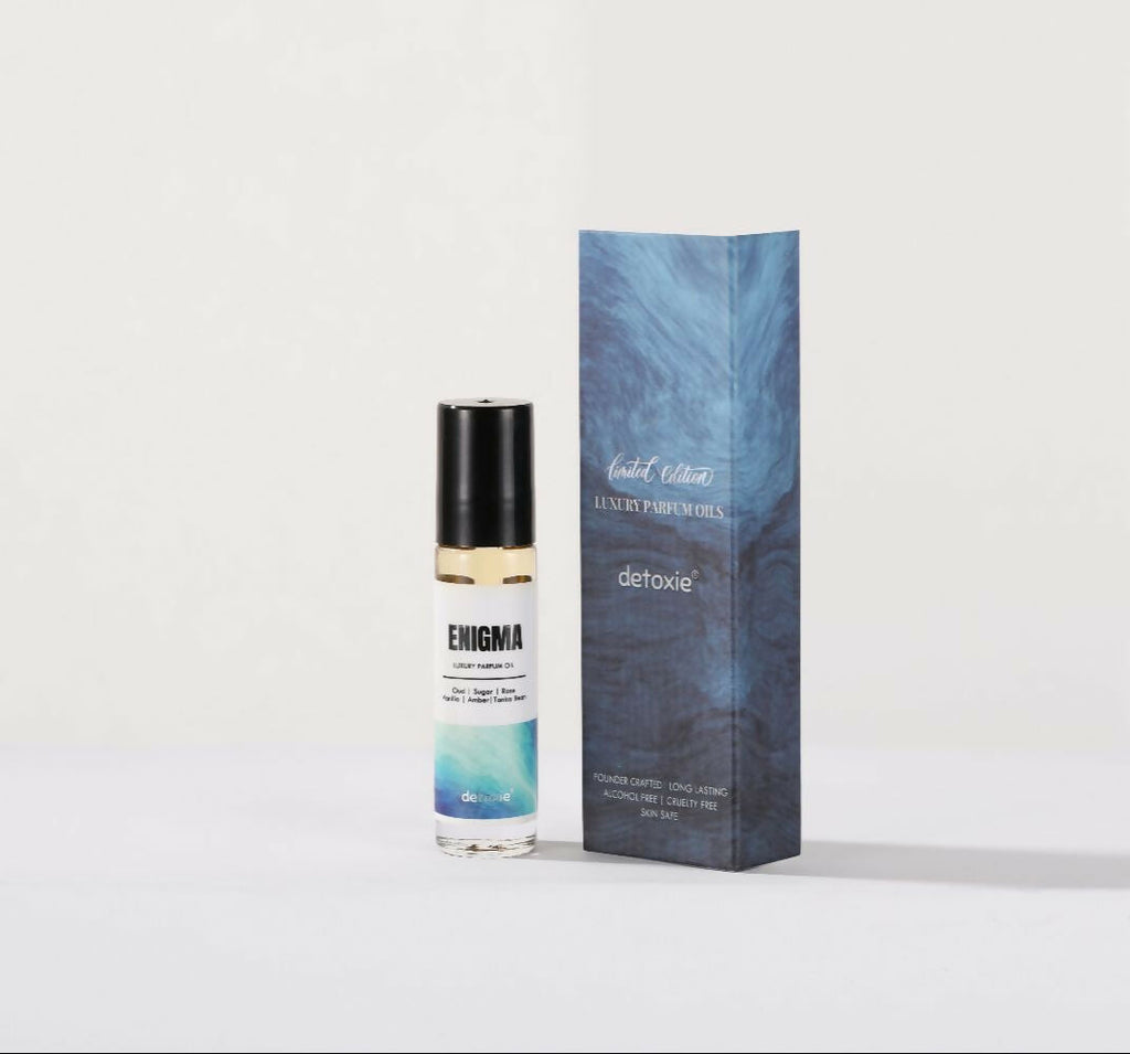 Detoxie Enigma - Luxury Parfum Oil (Attar) Non-Alcoholic | Grocsy