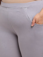TAG 7 Women Plus Size Ankle-Length Leggings | Grocsy