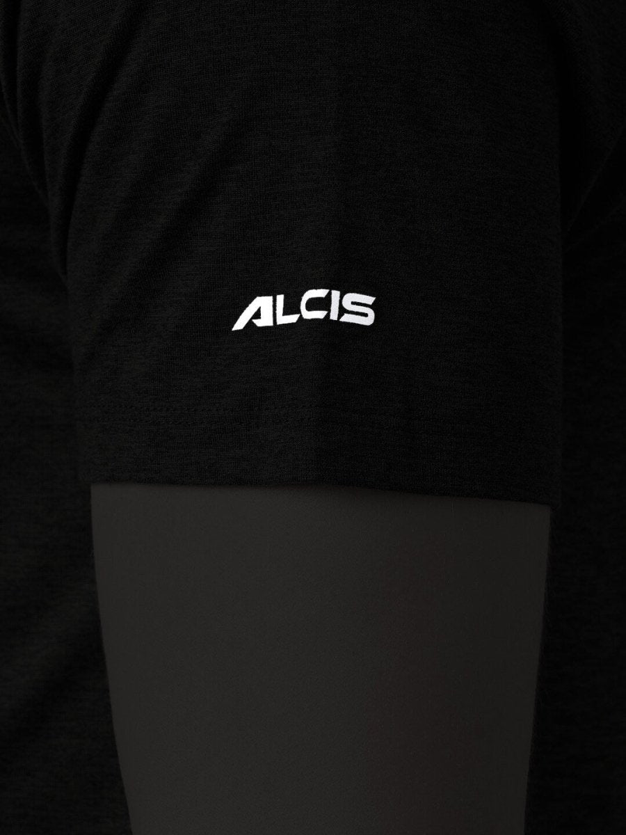 Alcis Typography Printed Dry Tech Slim Fit T-shirt | Grocsy