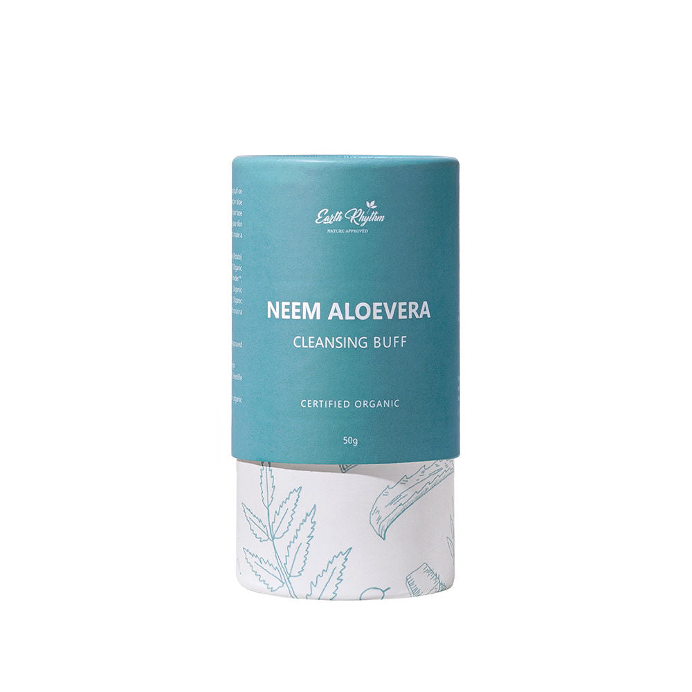 Earth Rhythm Neem Aloevera Cleansing Buff | Grocsy