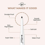 Shryoan Revolving Kajal Pencil - Black | Grocsy