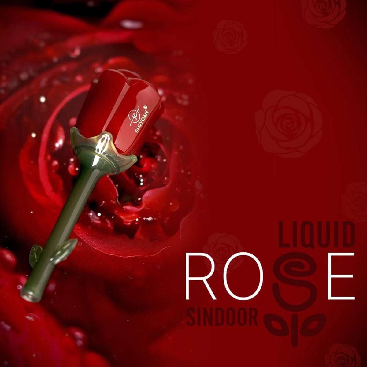 Shryoan Authentic Rose Liquid Sindoor - Red - Set Of 2 | Grocsy