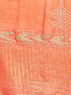 HERE&NOW Ethnic Motifs Embroidered Mirror Work Anarkali Kurta with Trousers & Dupatta | Grocsy