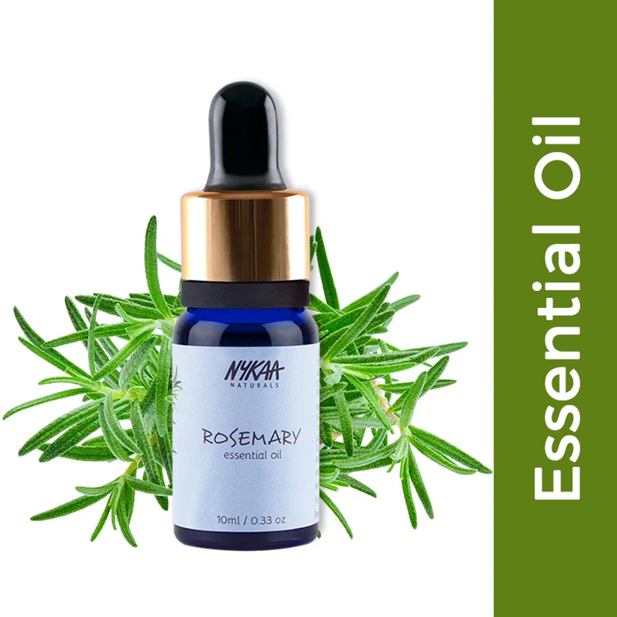 Nykaa Naturals Bestseller Rosemary Essential Oil For Hair Growth & Nourishing Scalp - 100% Natural | Grocsy