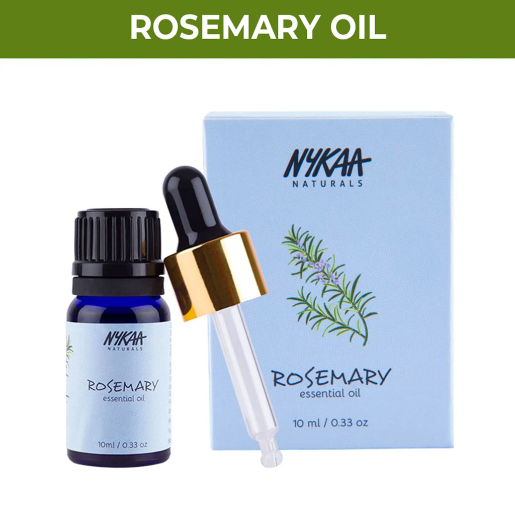 Nykaa Naturals Bestseller Rosemary Essential Oil For Hair Growth & Nourishing Scalp - 100% Natural | Grocsy