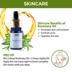 Nykaa Naturals Bestseller Rosemary Essential Oil For Hair Growth & Nourishing Scalp - 100% Natural | Grocsy
