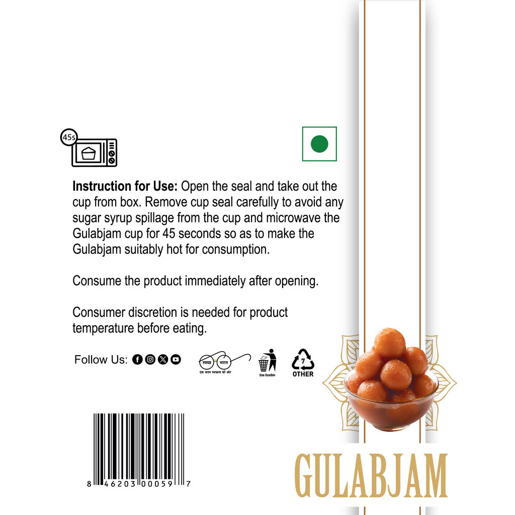 Chitale Bandhu Gulabjam | Grocsy