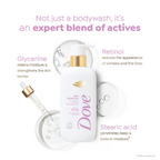 Dove 4% Restoring Serum With Retinol Skin Renewal Bodywash | Grocsy