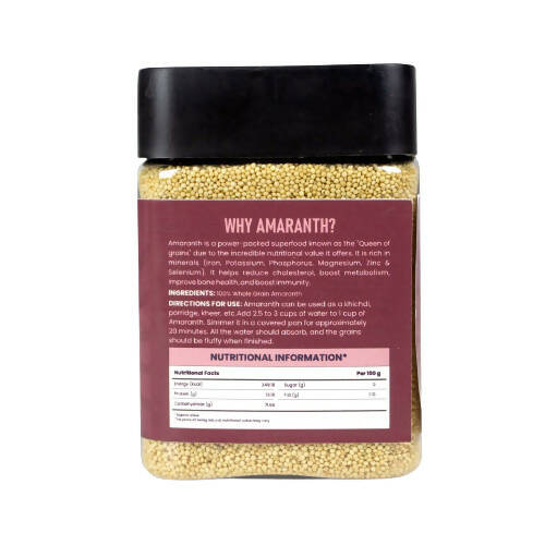 Nutriorg Amaranth (Rajgira) Seeds | Grocsy