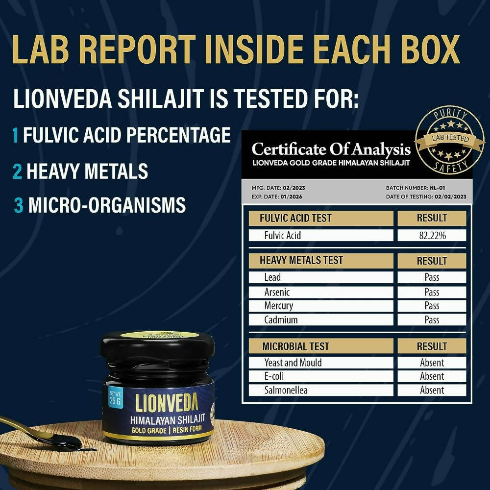 Lionveda Original Himalayan Sj Resin | Grocsy