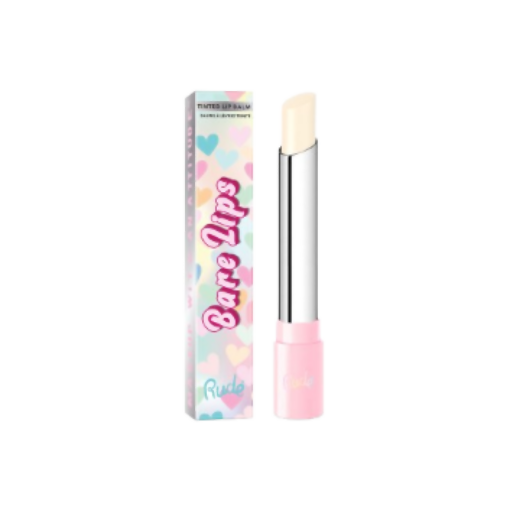 Rude Cosmetics Bare Lips Tinted Lip Balm - Bare | Grocsy