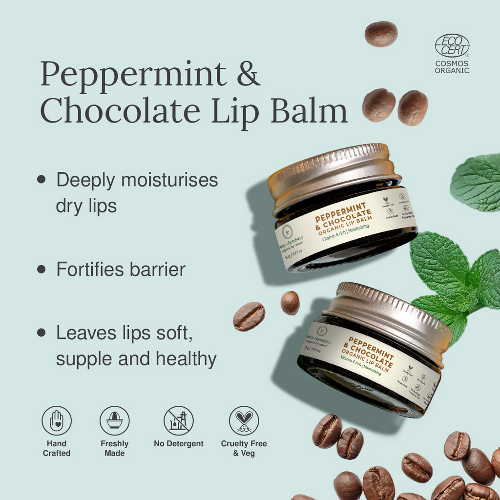 Juicy Chemistry Vanilla Bean Organic Lip Balm | Grocsy