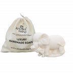 Ancient Living Handcrafted Designer Elephant Soap For Kids | Grocsy