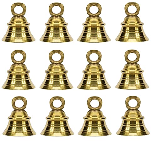 Uapan Brass Hanging Bell For Festival Home Decoration With J Hock | Grocsy