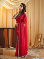 kasee Embellished Beads and Stones Pure Silk Saree | Grocsy