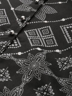 All About You Women Black & Grey Printed Kurta with Trousers | Grocsy