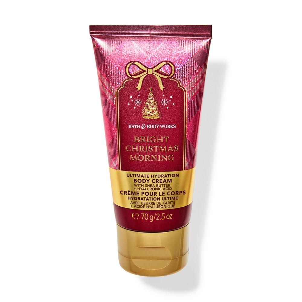 Bath & Body Works Bright Christmas Morning Travel Size Ultimate Hydration Body Cream | Grocsy