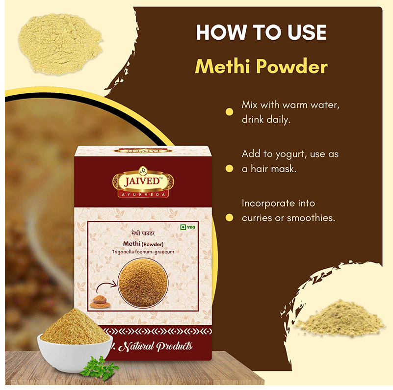 Jaived Ayurveda Methi Powder | Grocsy