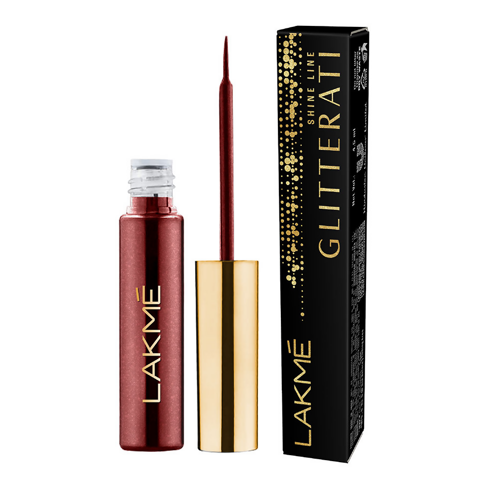 Lakme Glitterati Collection Shine Eyeliner - Fearls Brown | Grocsy