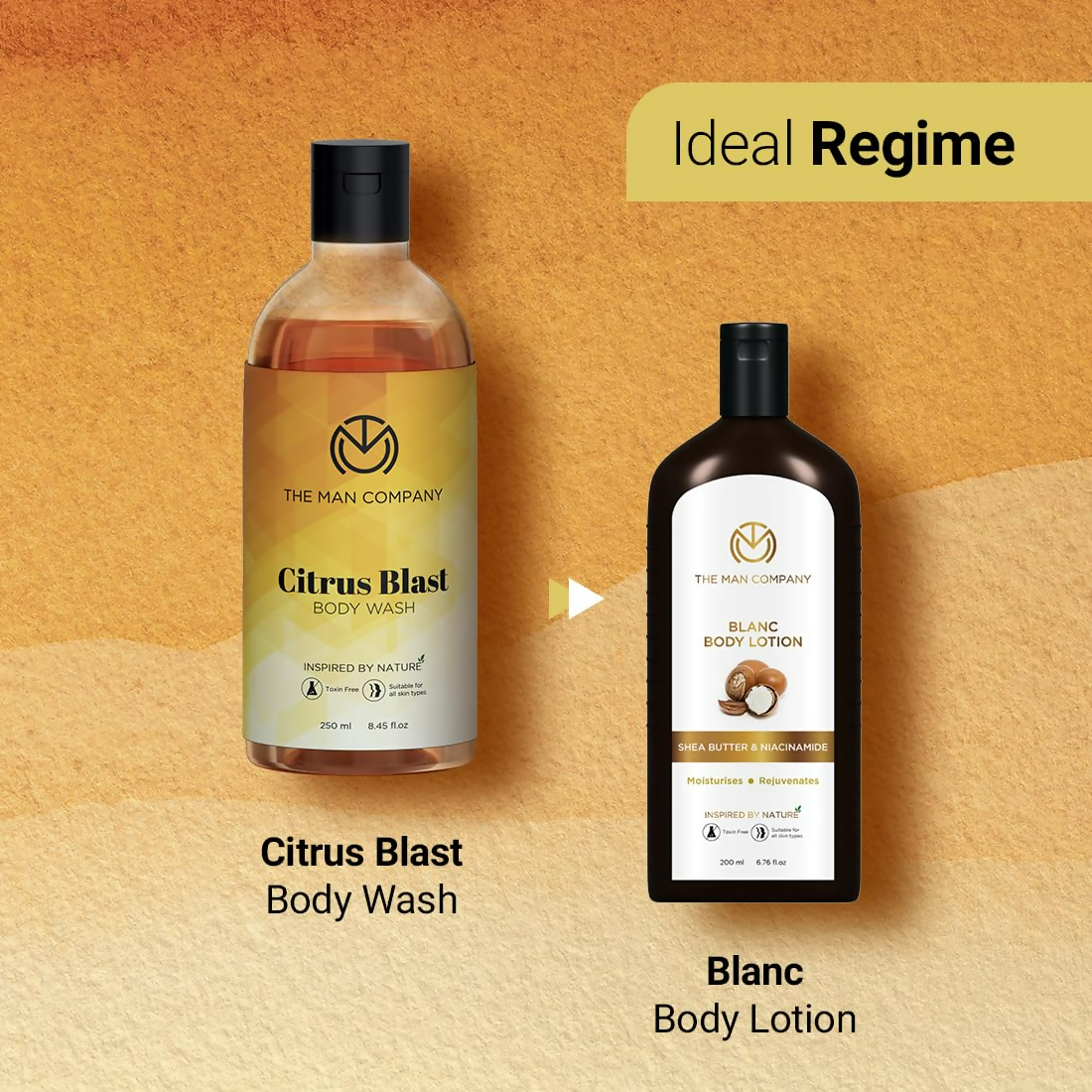 The Man Company Citrus Blast Perfumed Body Wash For Men | Grocsy