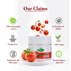 VI-JOHN Prakritik Tomato Face Pack Removes Tanning & Dead Cells Made With 100% Natural Bio Actives | Grocsy