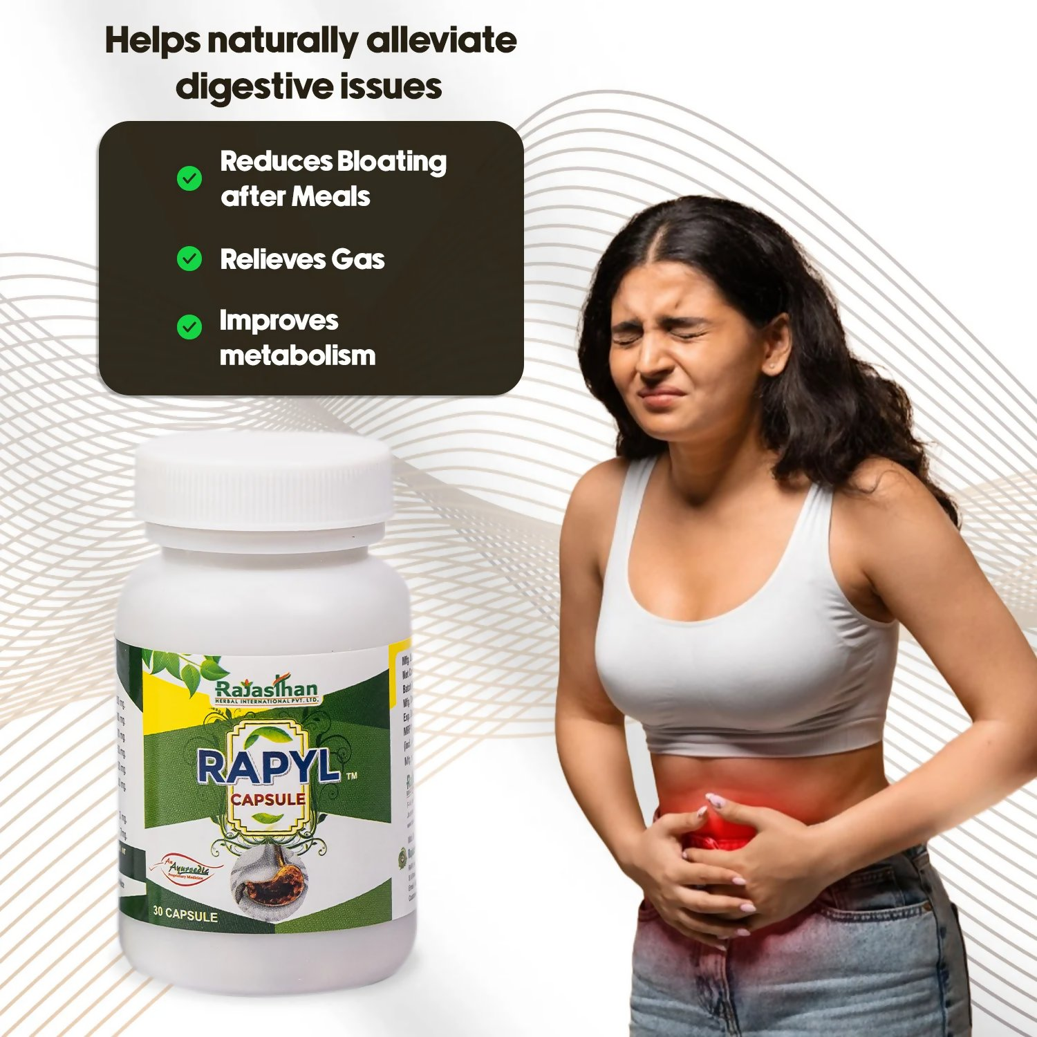 Rajasthan Herbals Rapyl Capsules | Grocsy