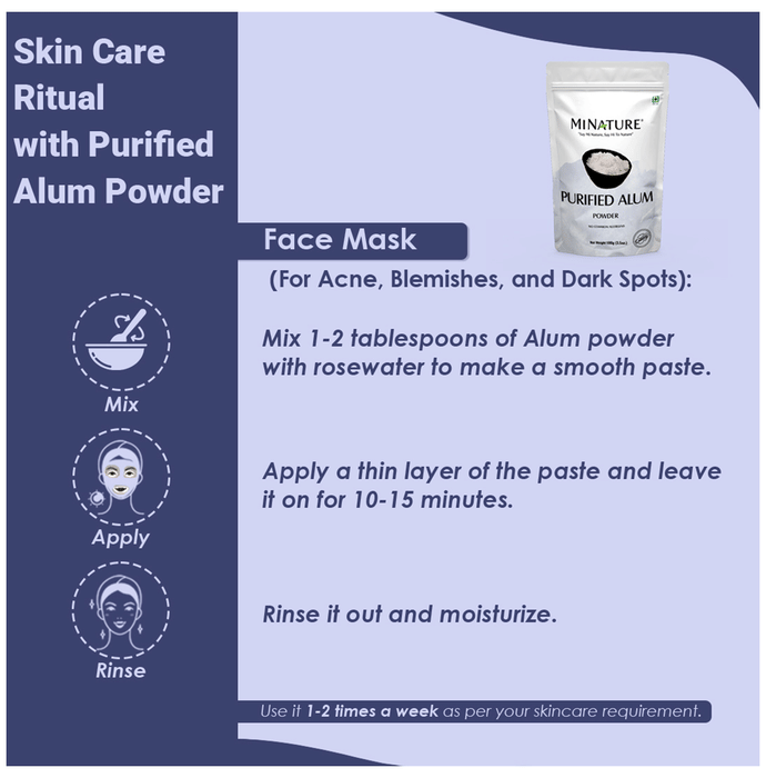 Minature Purified Alum Powder | Grocsy