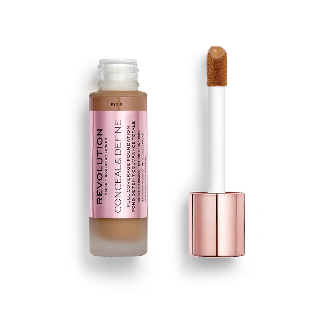 Makeup Revolution Conceal And Define Foundation - F12.5 | Grocsy