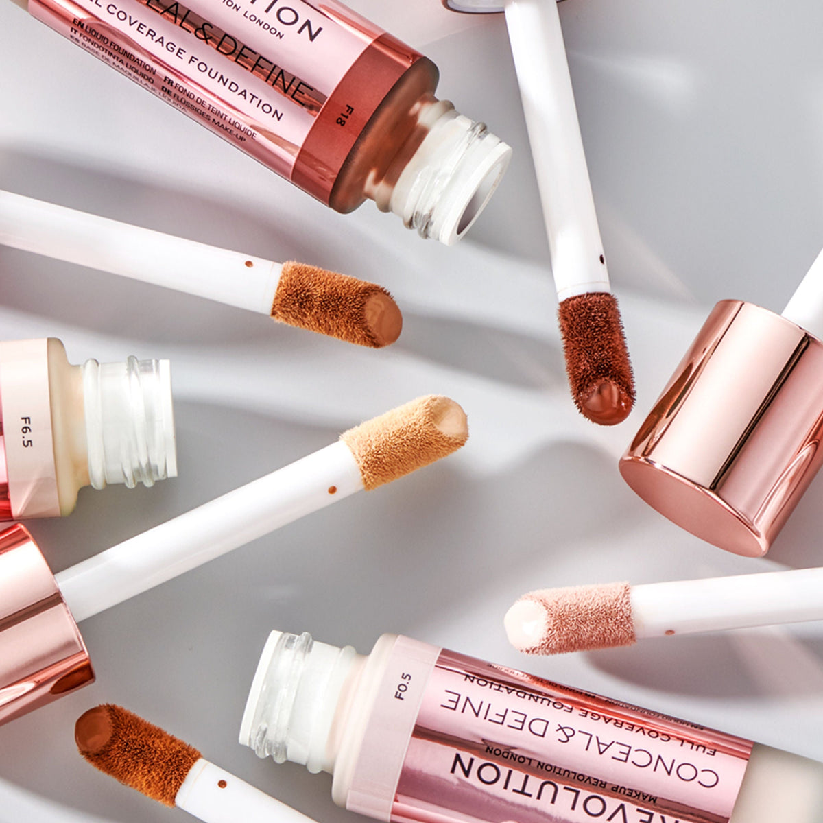 Makeup Revolution Conceal And Define Foundation - F12.5 | Grocsy