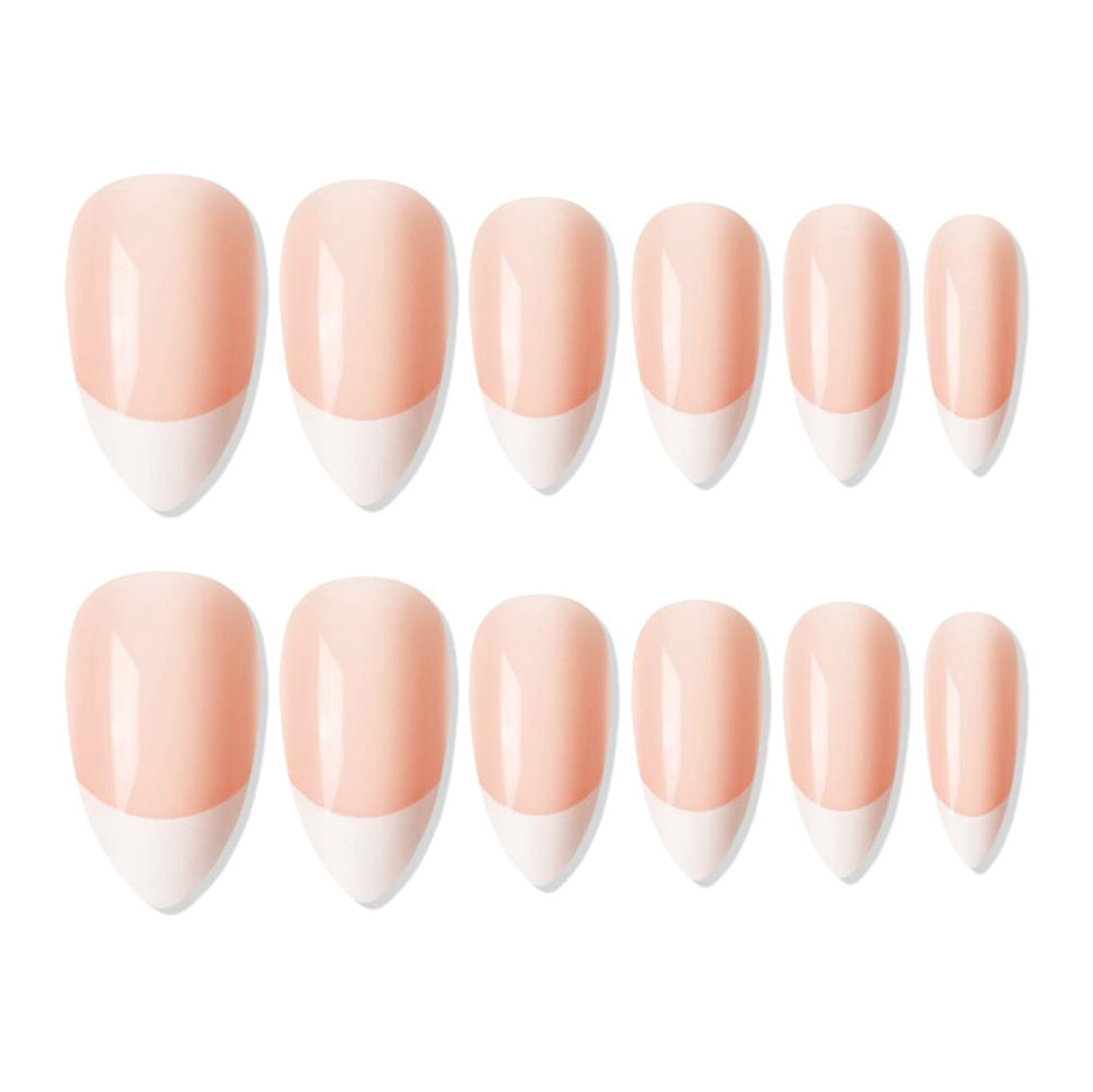 Shills Professional Reusable Press On Nails French Almond - SPN745 | Grocsy