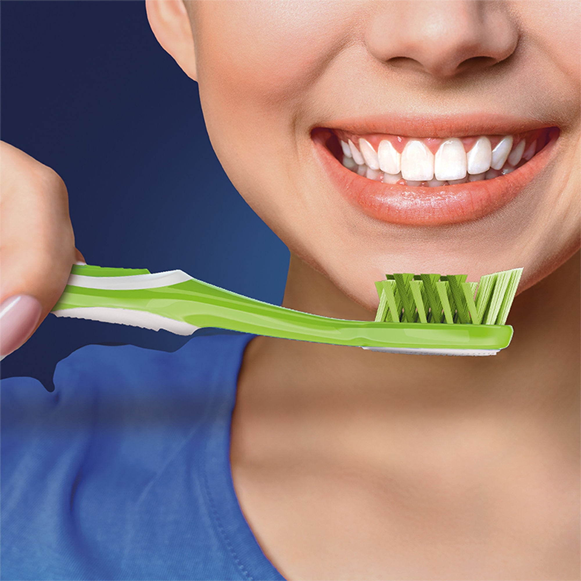 Oral-B Criss Cross Toothbrush with Neem Extract - Medium (Buy 2 Get 2 Free) | Grocsy