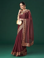 kasee Embellished Zari Saree | Grocsy