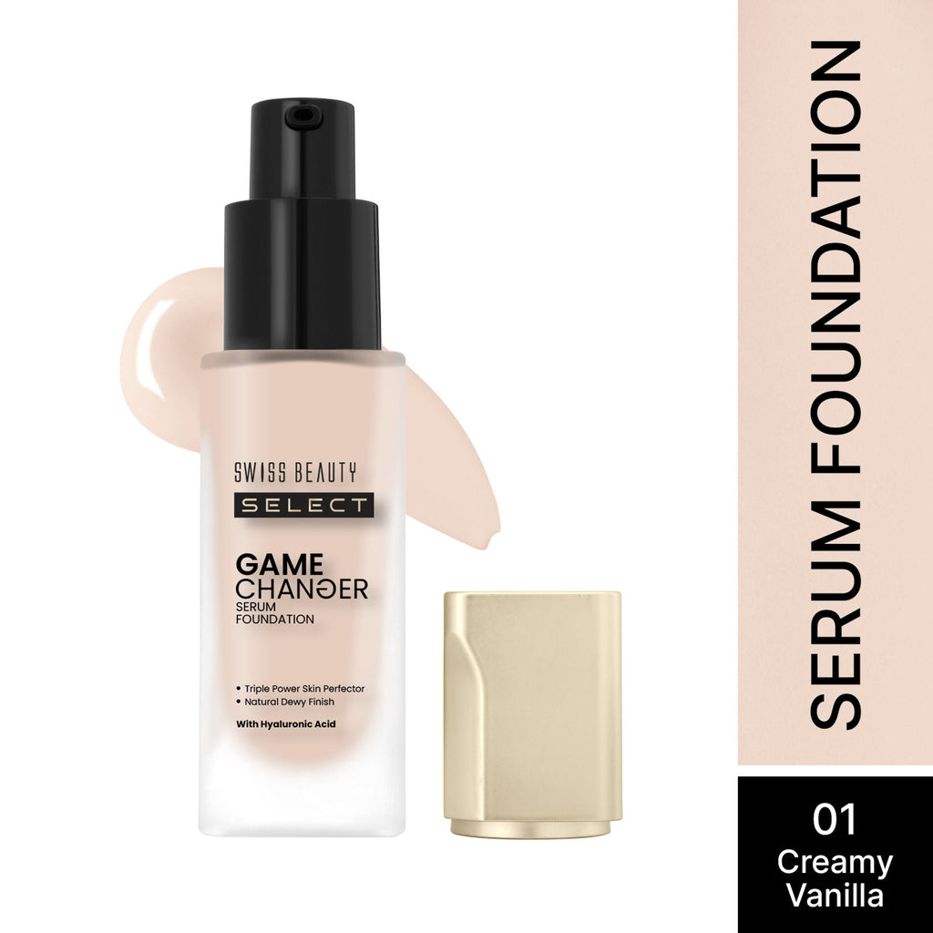Swiss Beauty Select Game Changer Serum Foundation - Creamy Vanilla | Grocsy