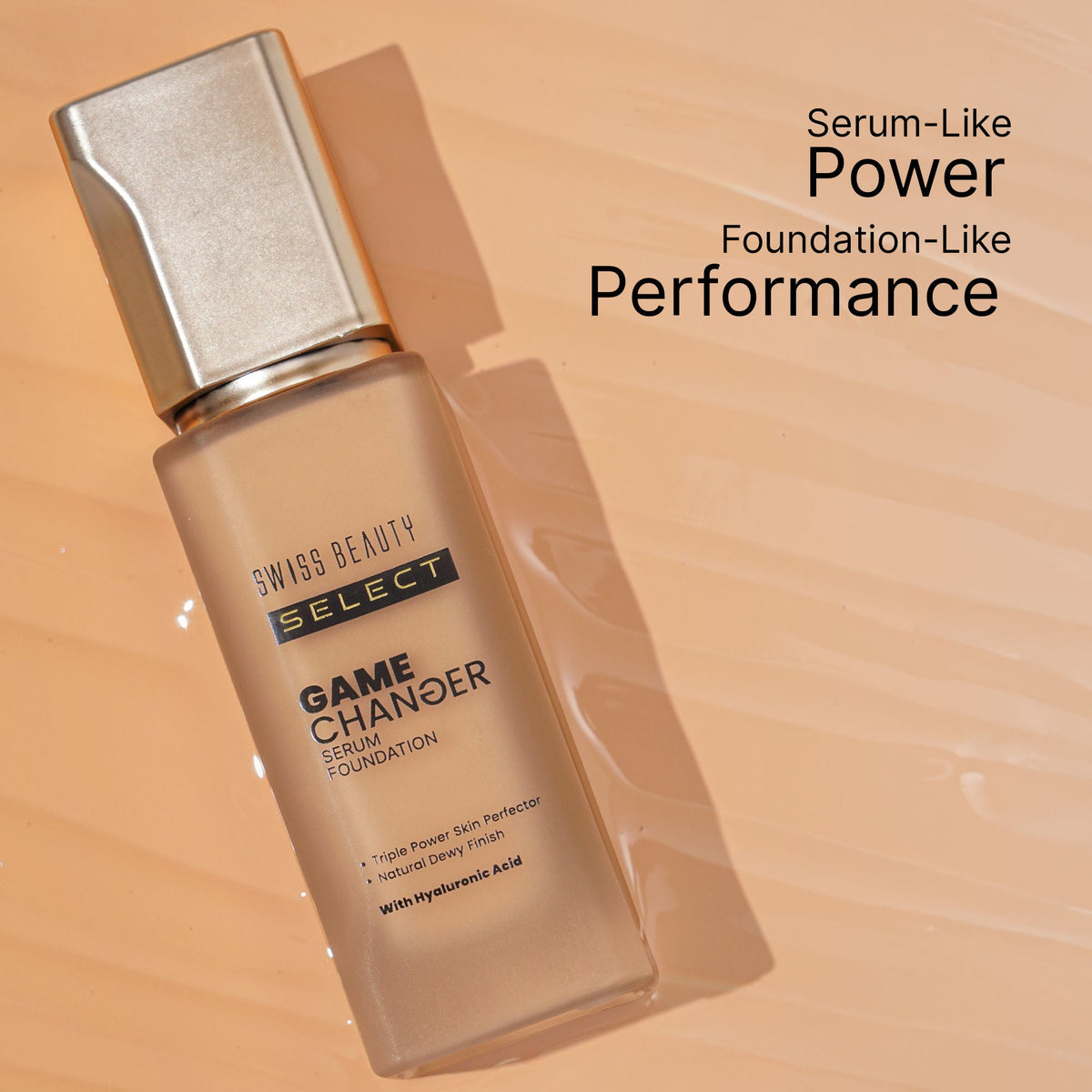 Swiss Beauty Select Game Changer Serum Foundation - Creamy Vanilla | Grocsy