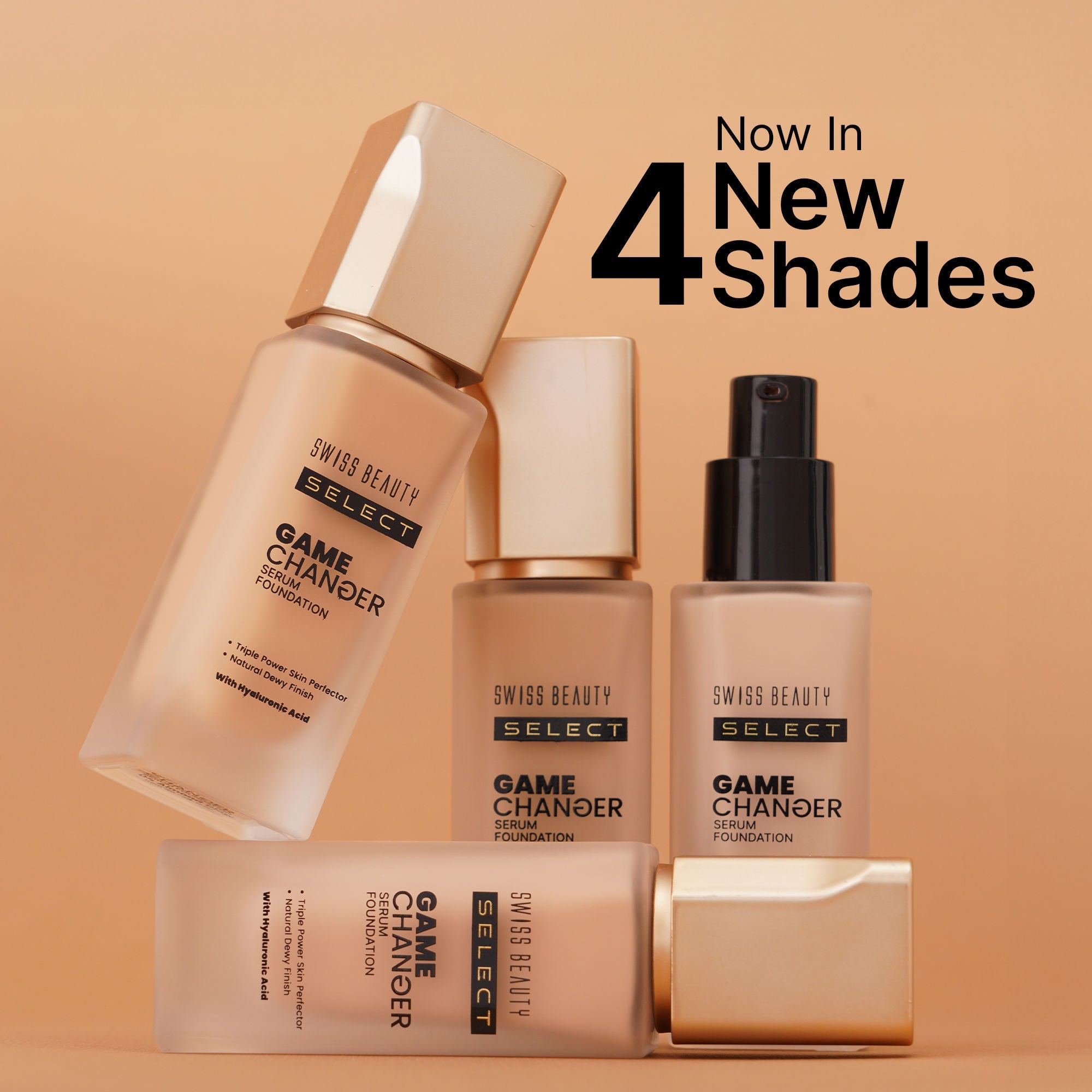Swiss Beauty Select Game Changer Serum Foundation - Creamy Vanilla | Grocsy
