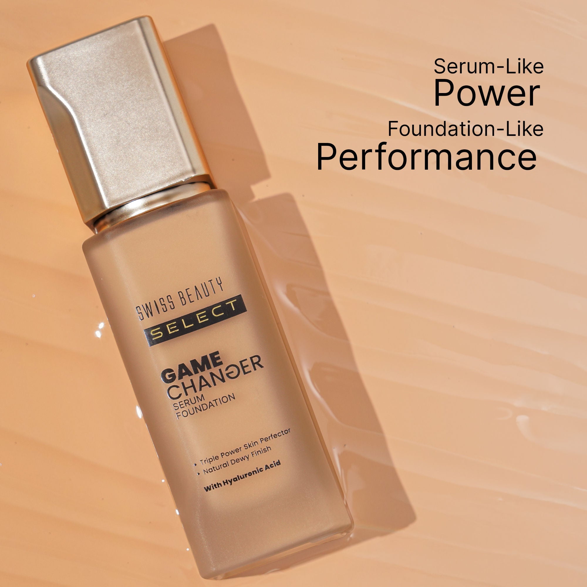 Swiss Beauty Select Game Changer Serum Foundation - Nude Creme | Grocsy