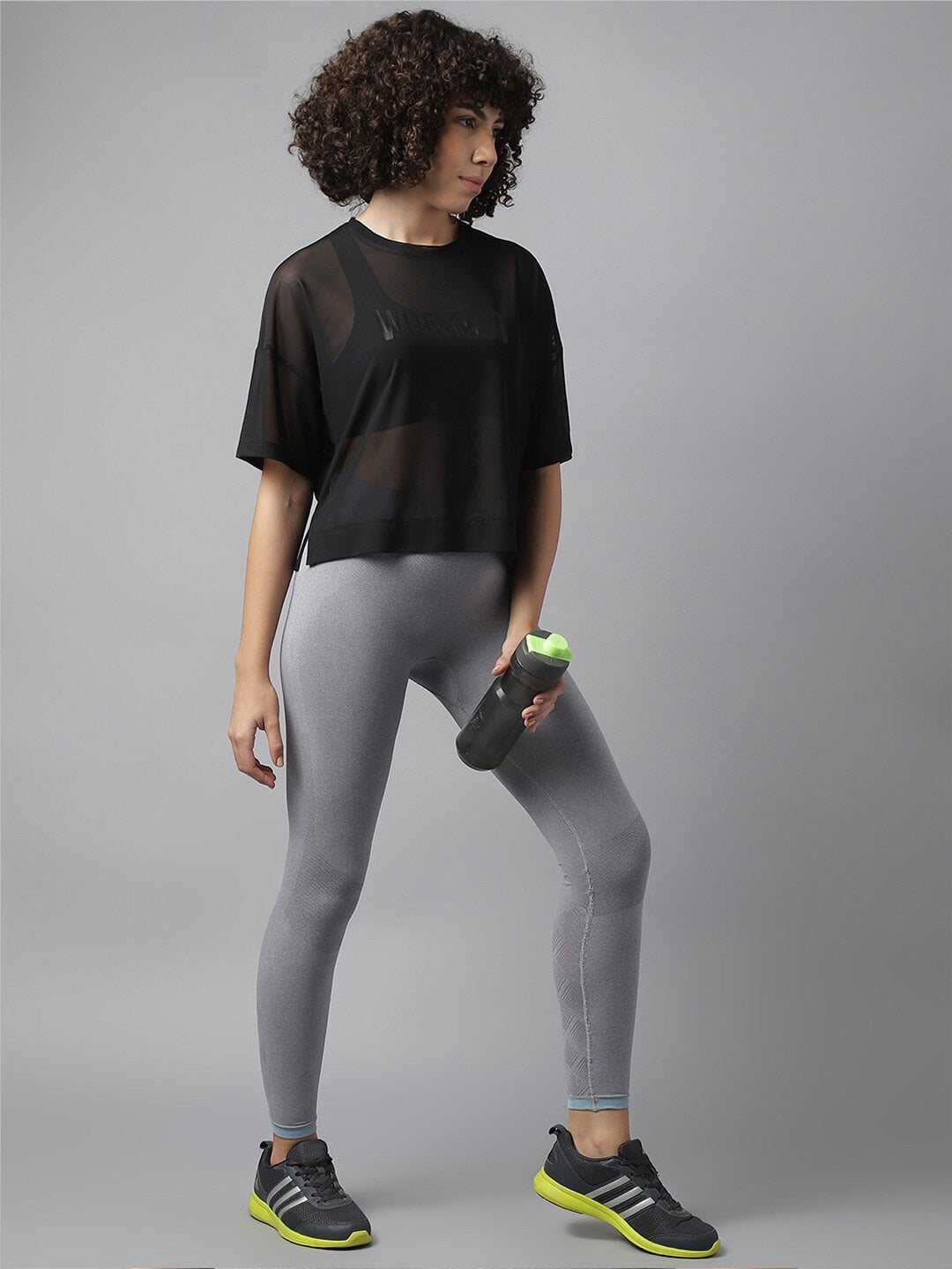 MKH Women Typography Printed Dri-FIT Sports T-Shirt | Grocsy