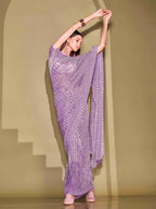 Tikhi Imli Sequinned Embellished Saree | Grocsy