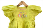 ArthLife Neon Beautiful Embroidered Dress | Grocsy